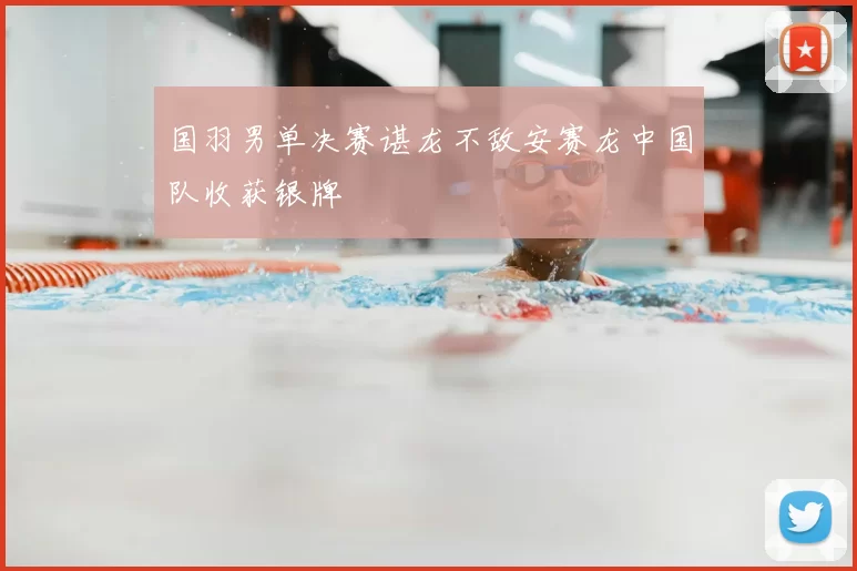 国羽男单决赛谌龙不敌安赛龙中国队收获银牌